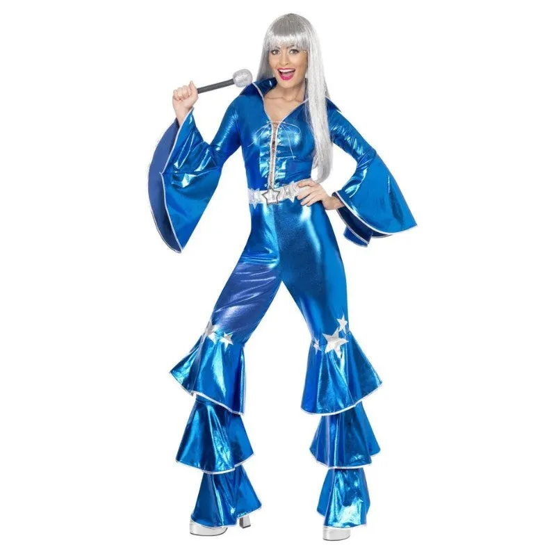 70s Dancing Dream Costume - Blue