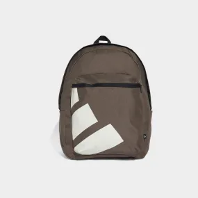 Adidas Unisex Classic Badge Of Sport Backpack Brown/White _ 182103 _ Black