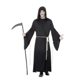 Adult Black Grim Reaper Costume