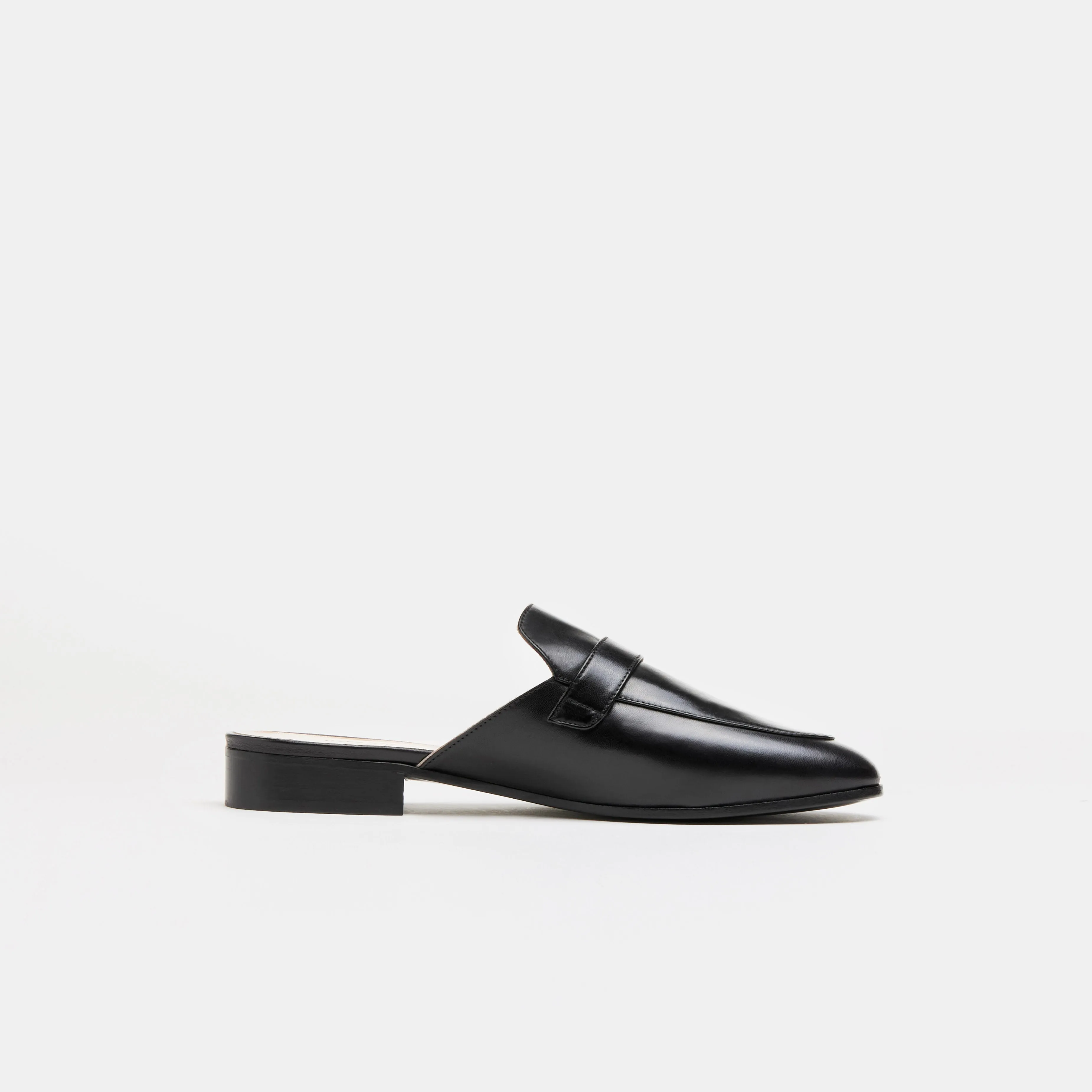 Agnes Leather Mule Loafer