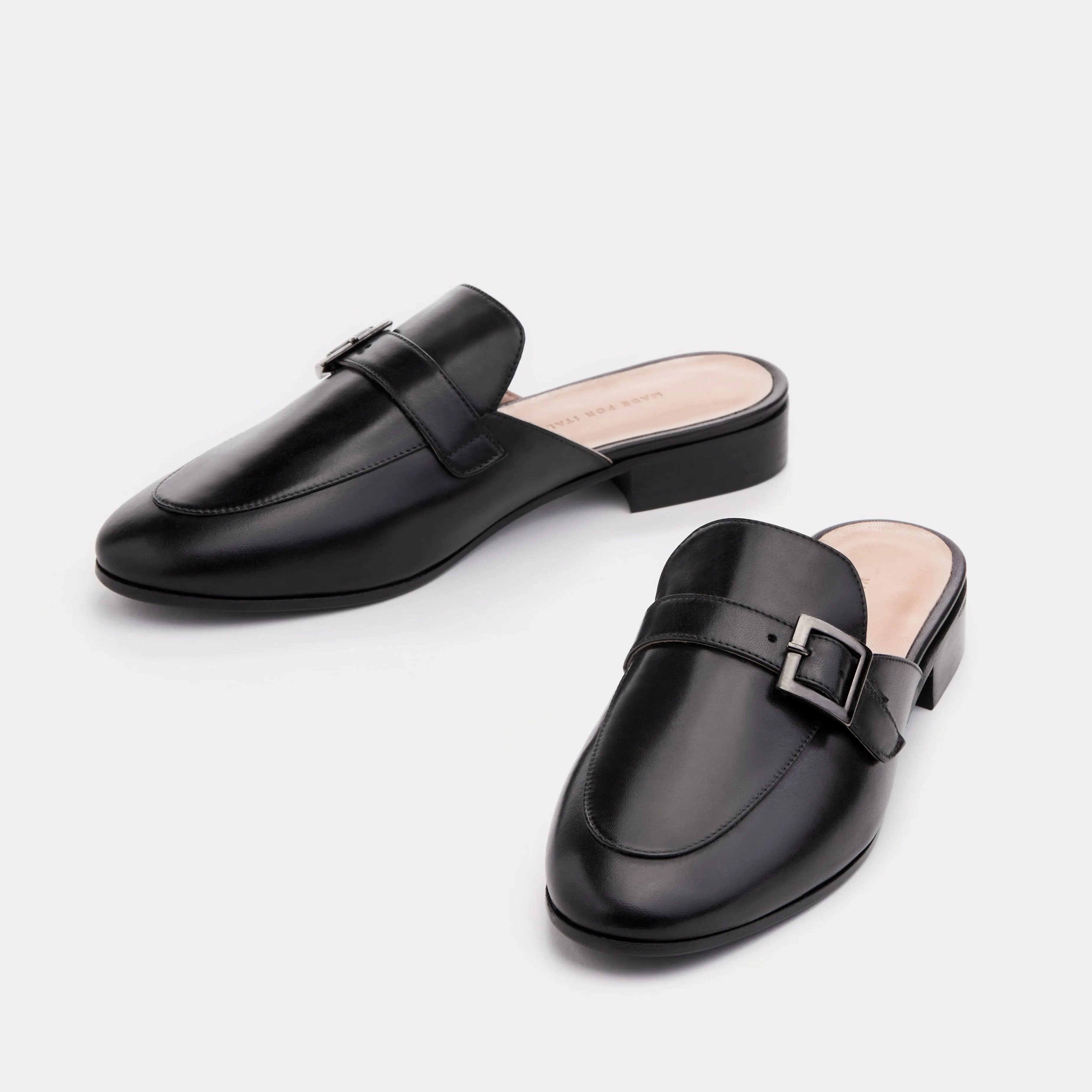 Agnes Leather Mule Loafer