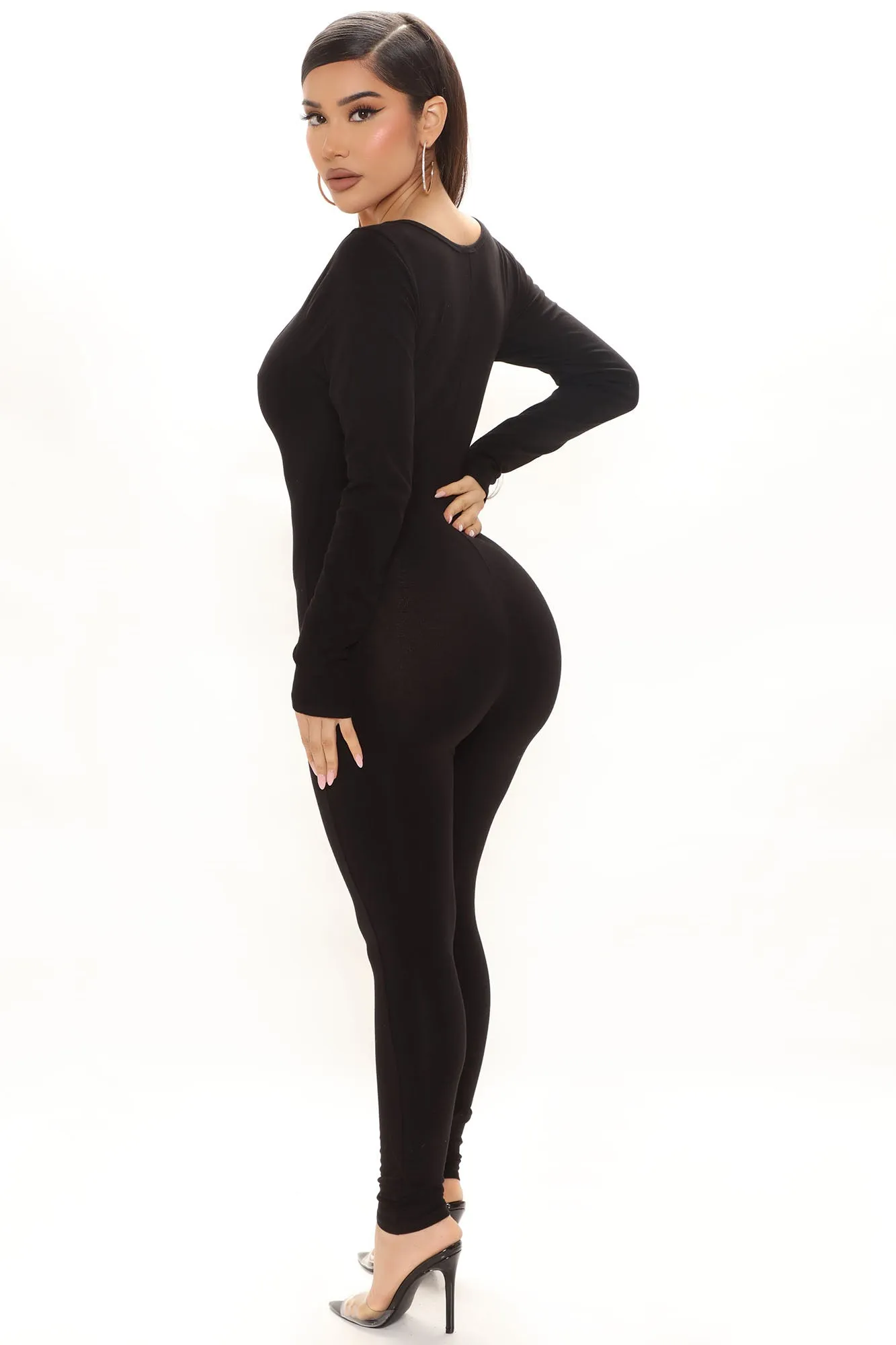 All Day Everyday Jumpsuit - Black