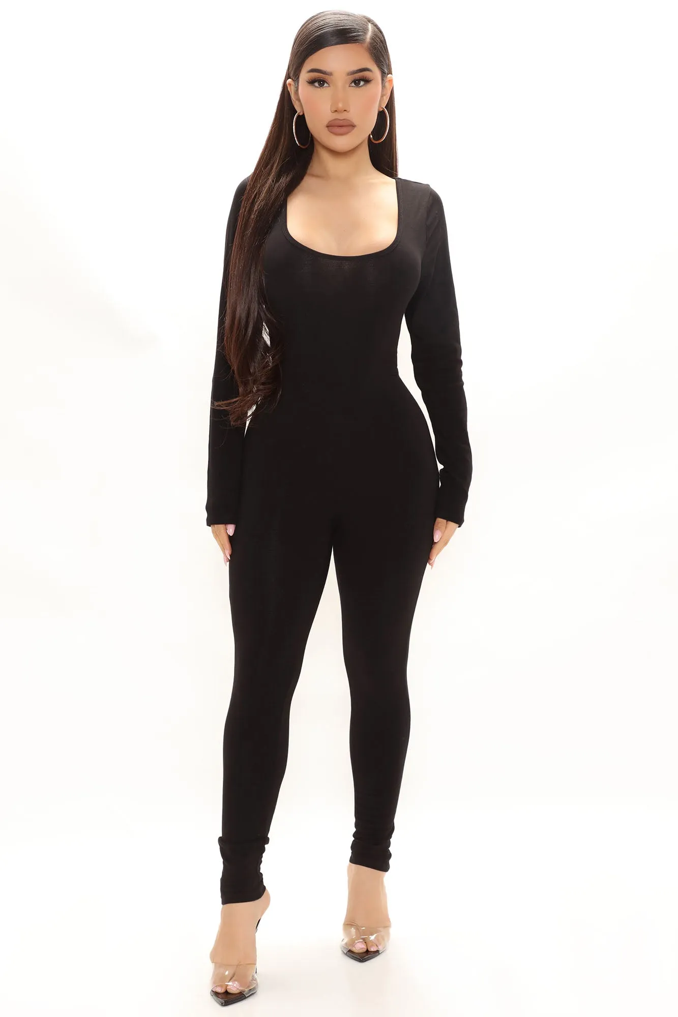 All Day Everyday Jumpsuit - Black