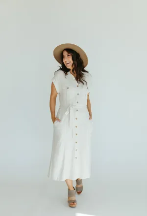 Amanda Linen Dress