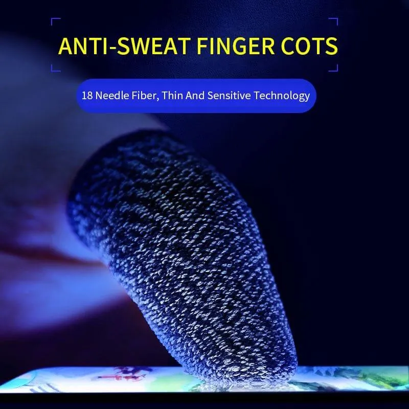 Anti-Sweat Breathable Mobile Game Finger Glove Set