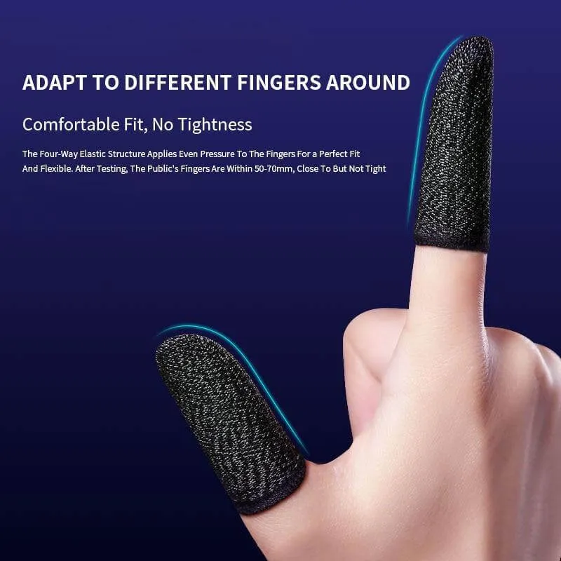 Anti-Sweat Breathable Mobile Game Finger Glove Set