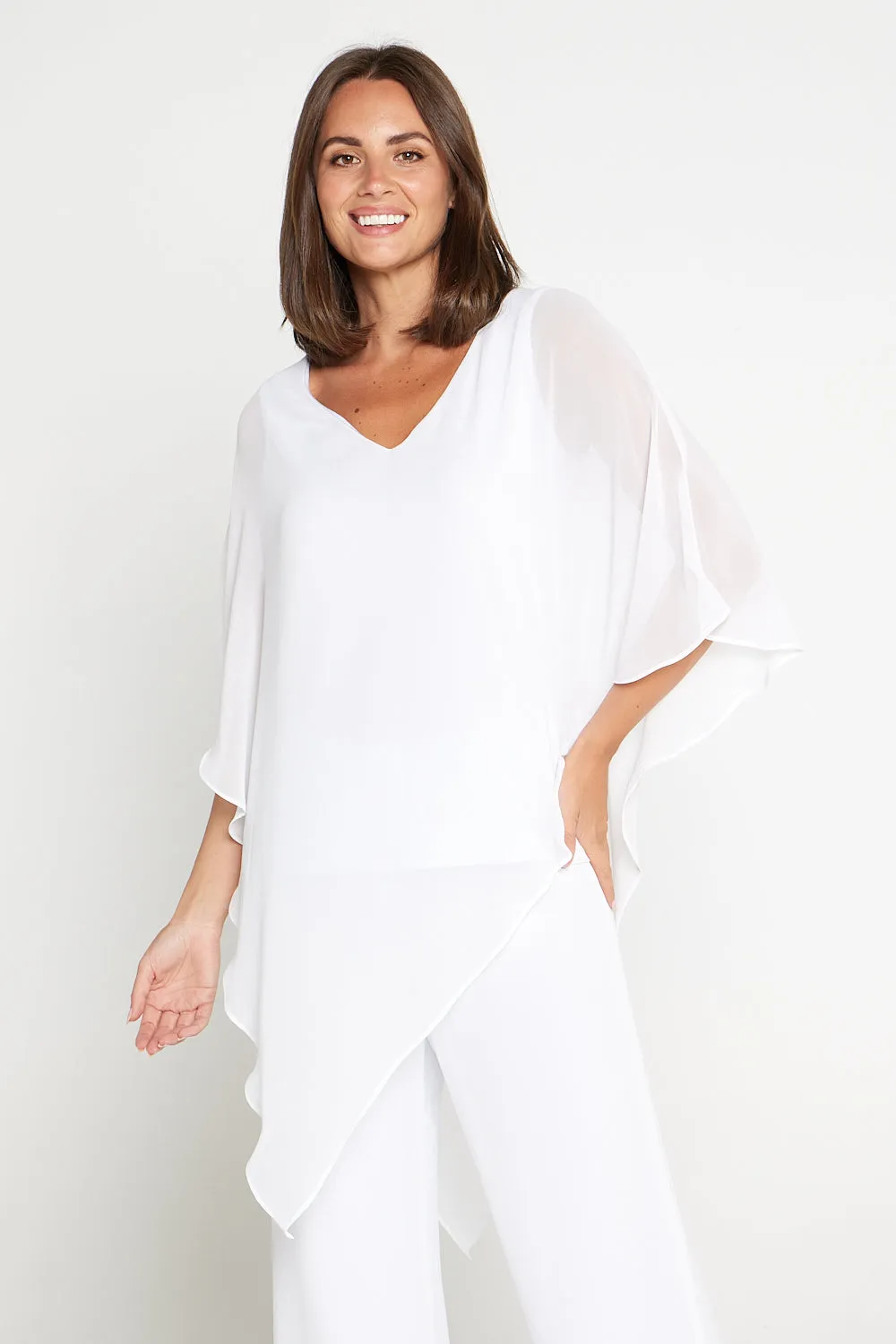 Aubriella Top - White