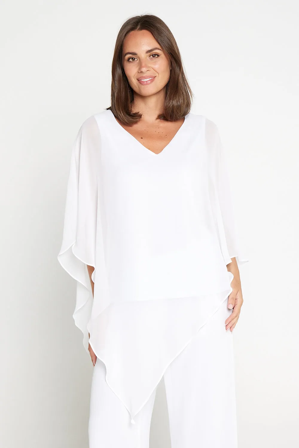 Aubriella Top - White