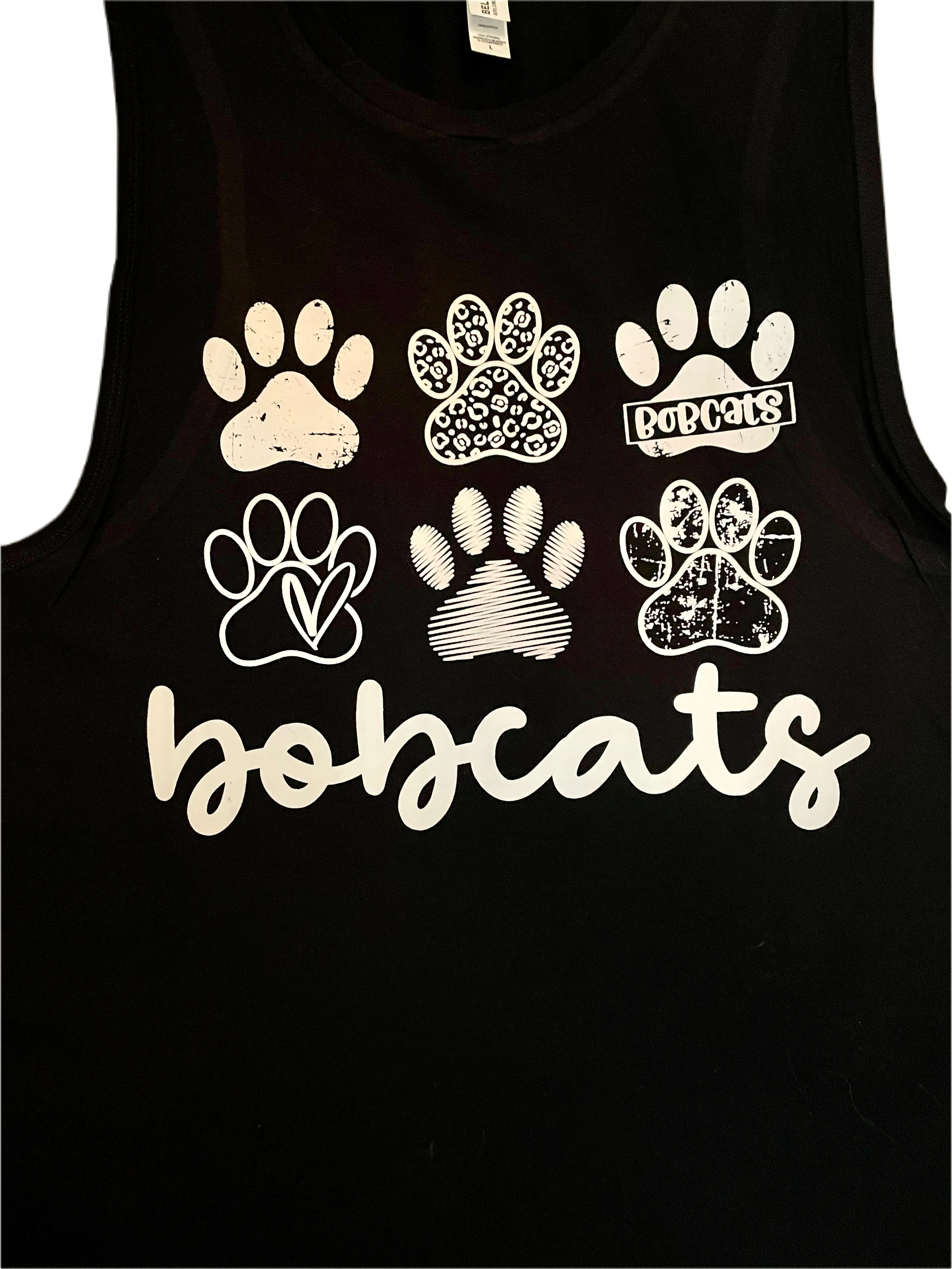 Bobcat Paw Tank Top