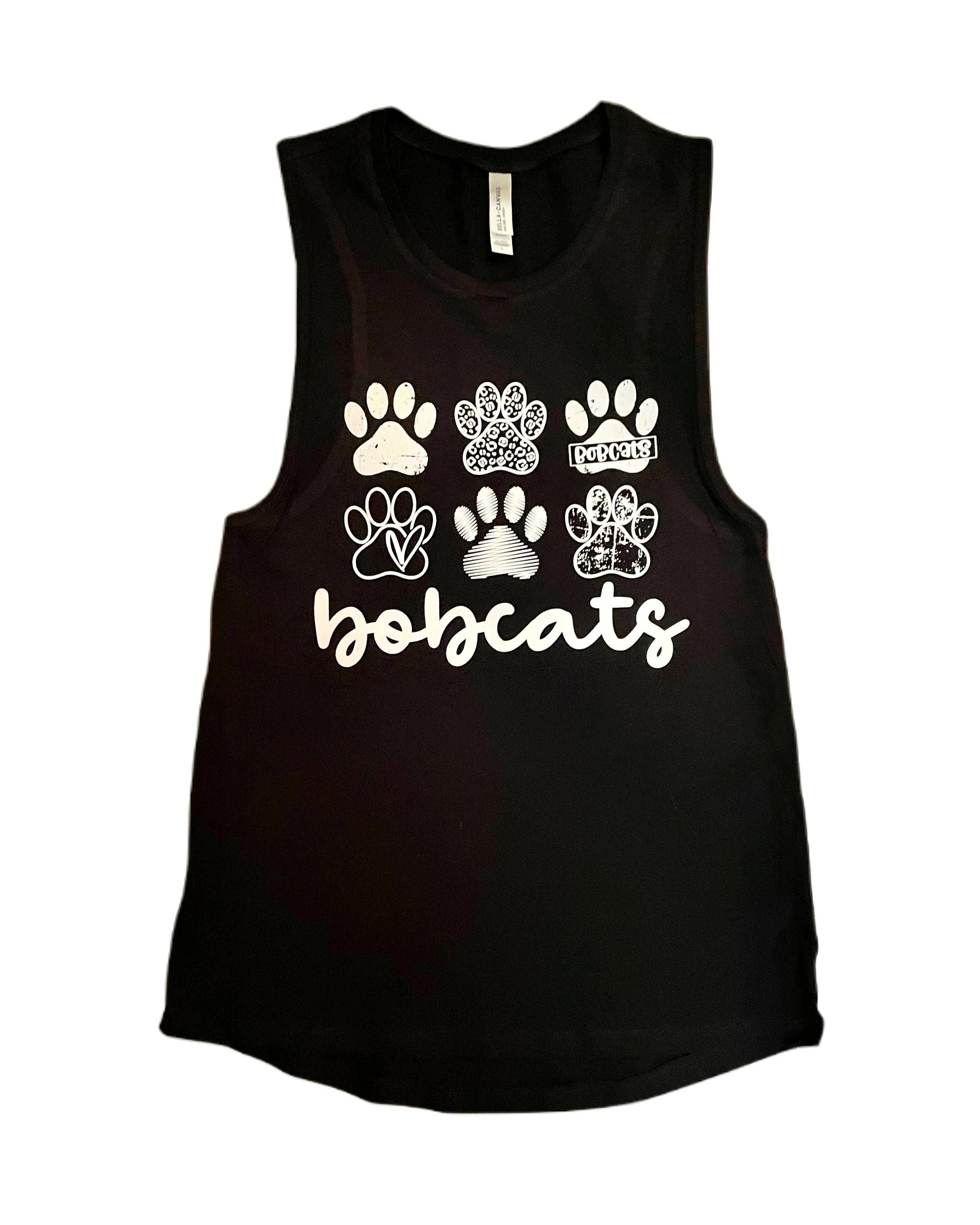 Bobcat Paw Tank Top