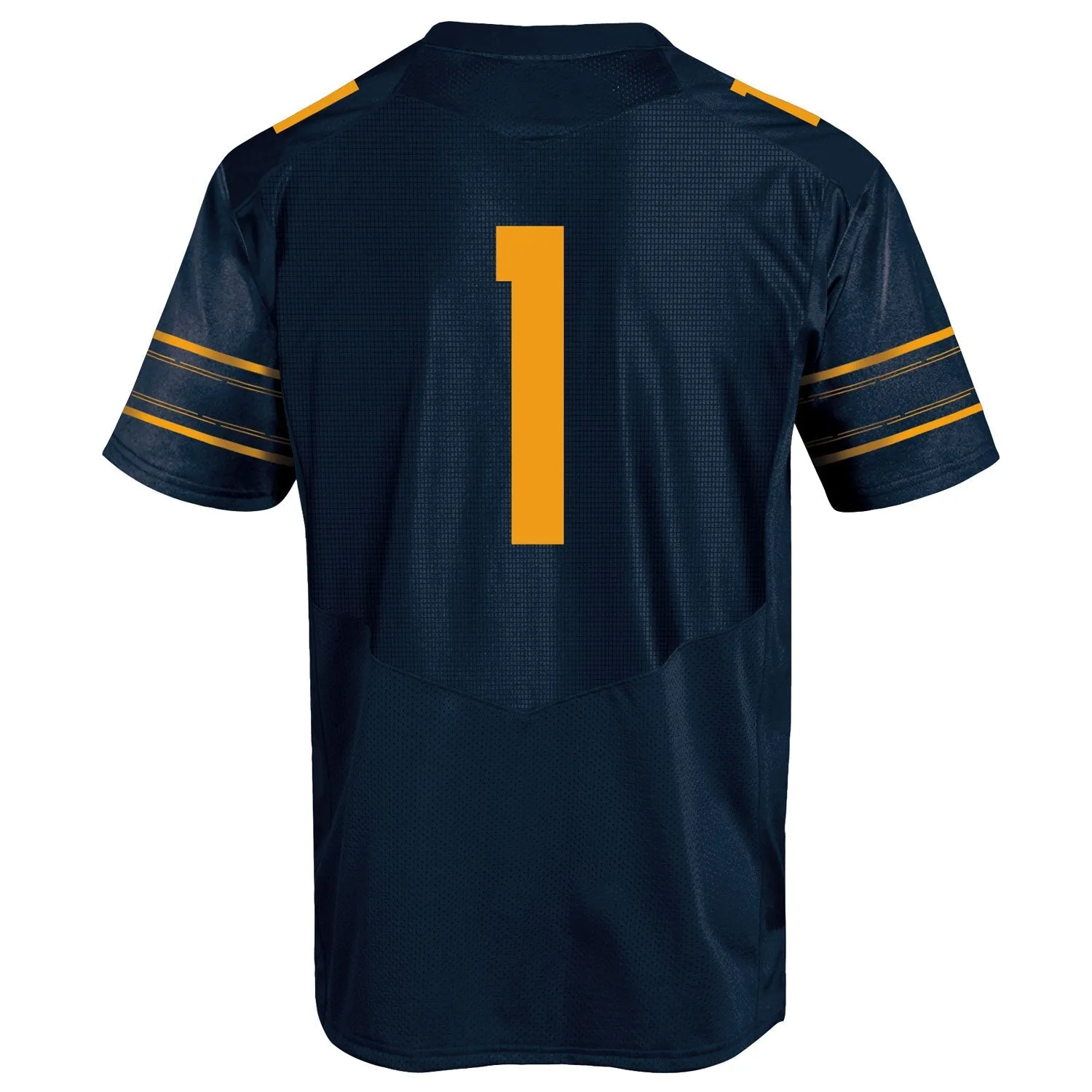 Cal Bears Under Armour Navy #1 HeatGear Loose Sideline Replica Football Jersey