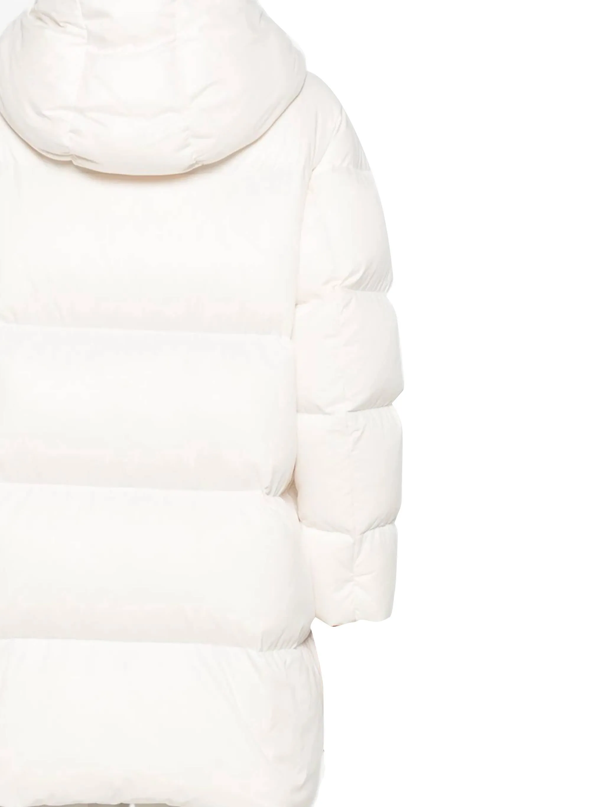 Cream White Padded Jacket