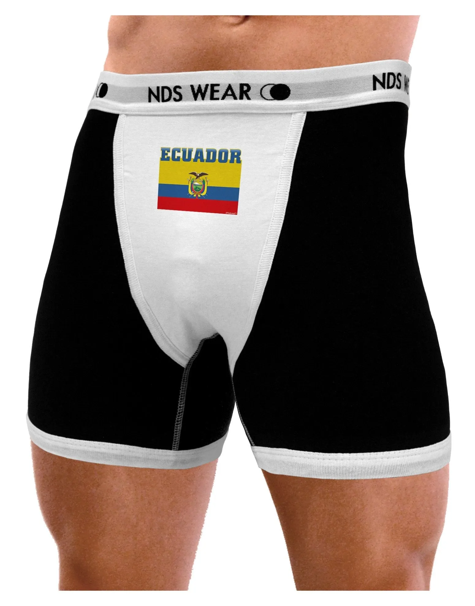 Ecuador Flag Mens Boxer Brief Underwear