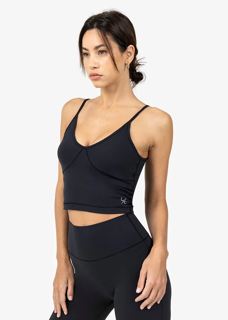 Elevate Life Longline Bra Black FINAL SALE