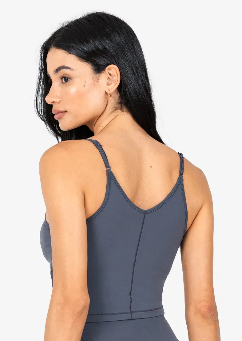 Elevate Life Longline Bra Graphite