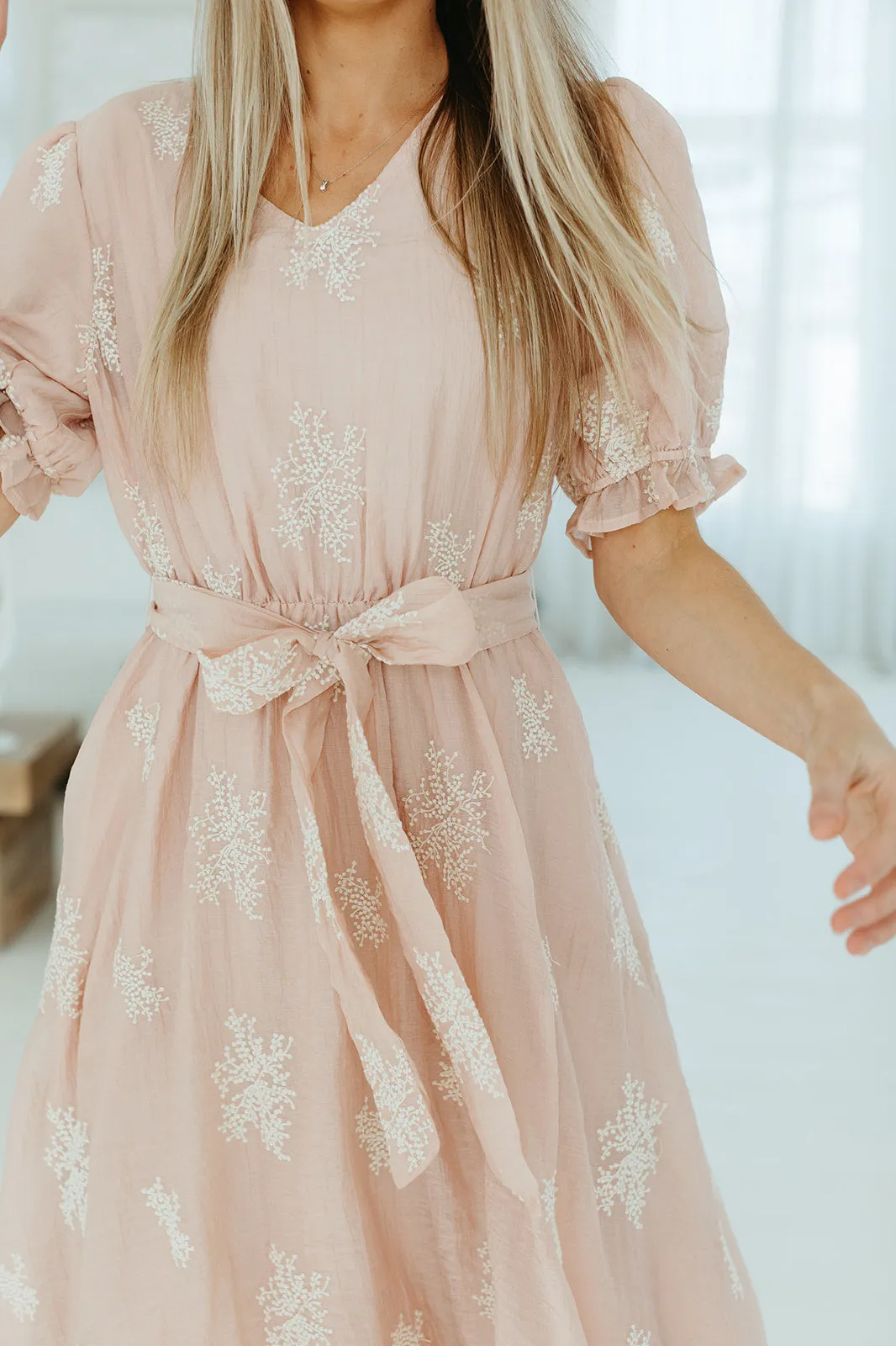 Elodie Embroidered Dress