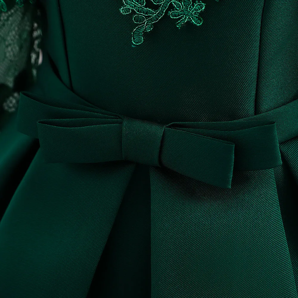 Embroidered Emerald Green Off The Sholders Formal Dress. #100066