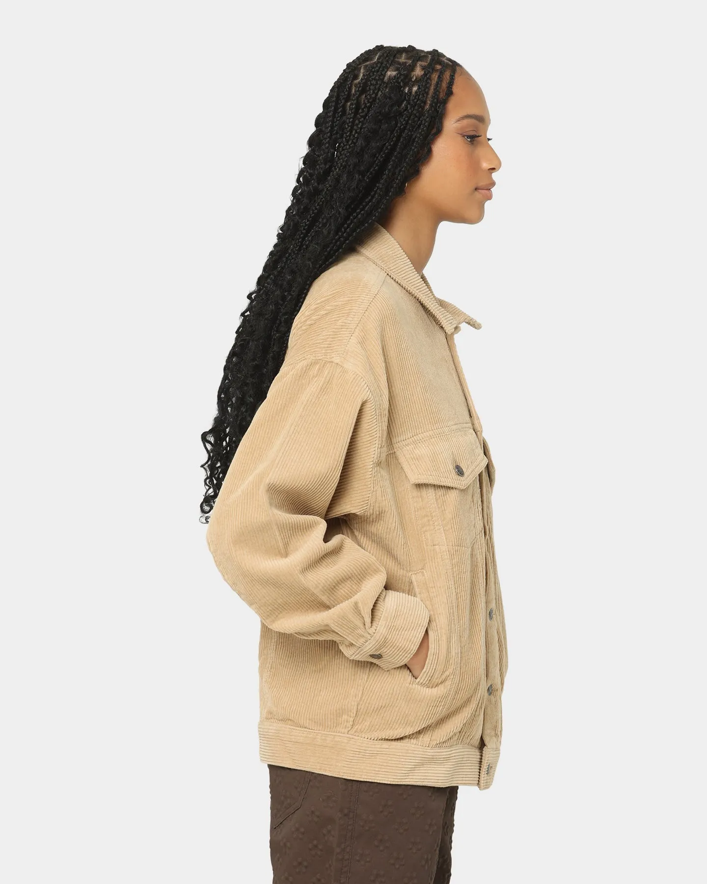 EN ES Women's Melody Cord Jacket Beige