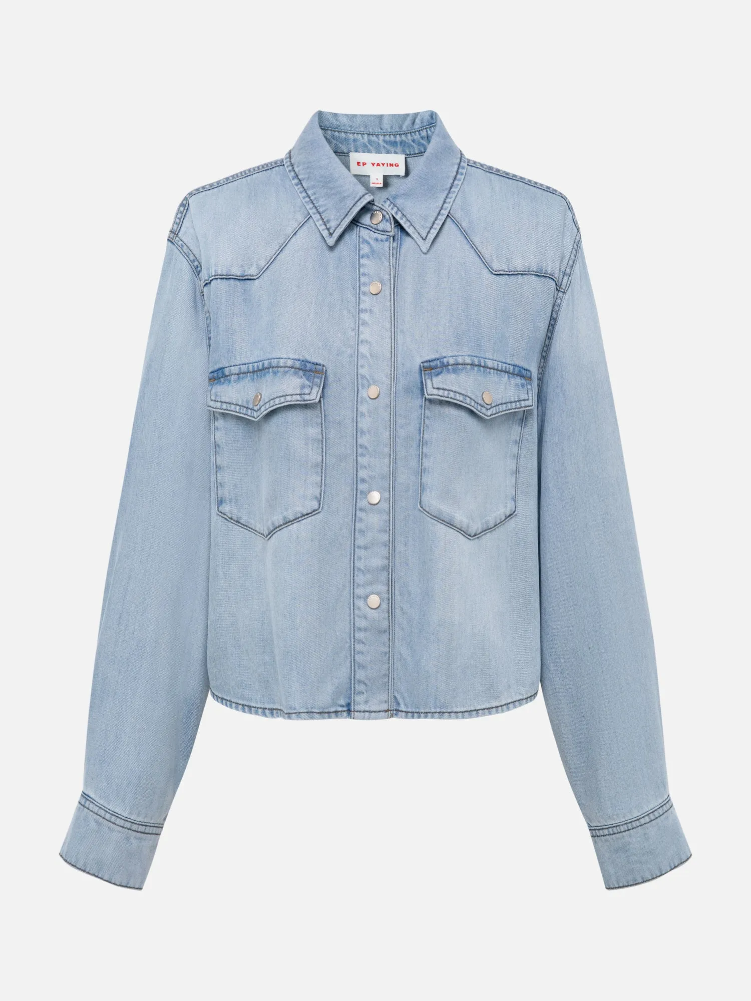 EP YAYING Vintage Denim Jacket