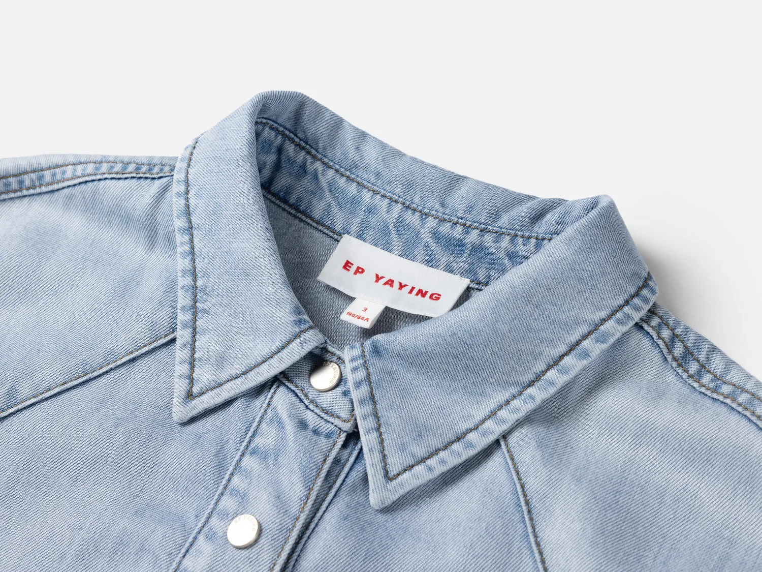 EP YAYING Vintage Denim Jacket