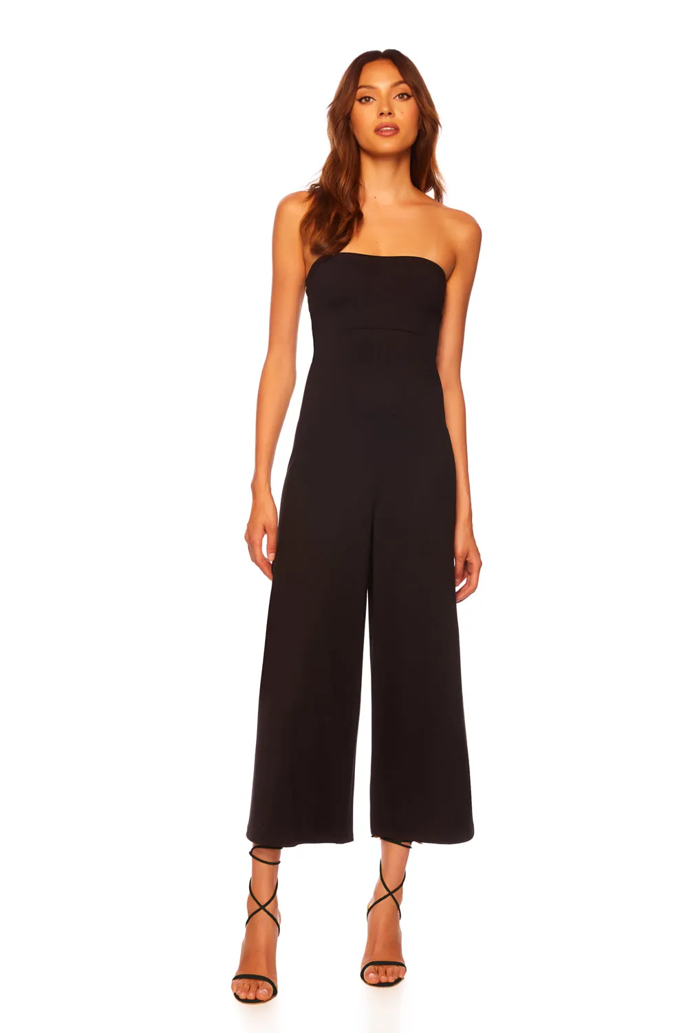 essential tube cropped jumpsuit