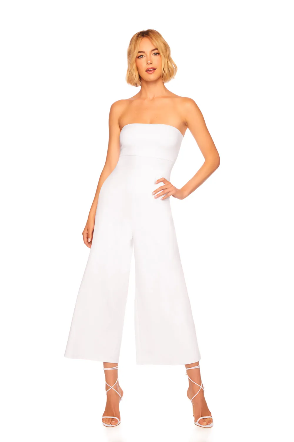 essential tube cropped jumpsuit