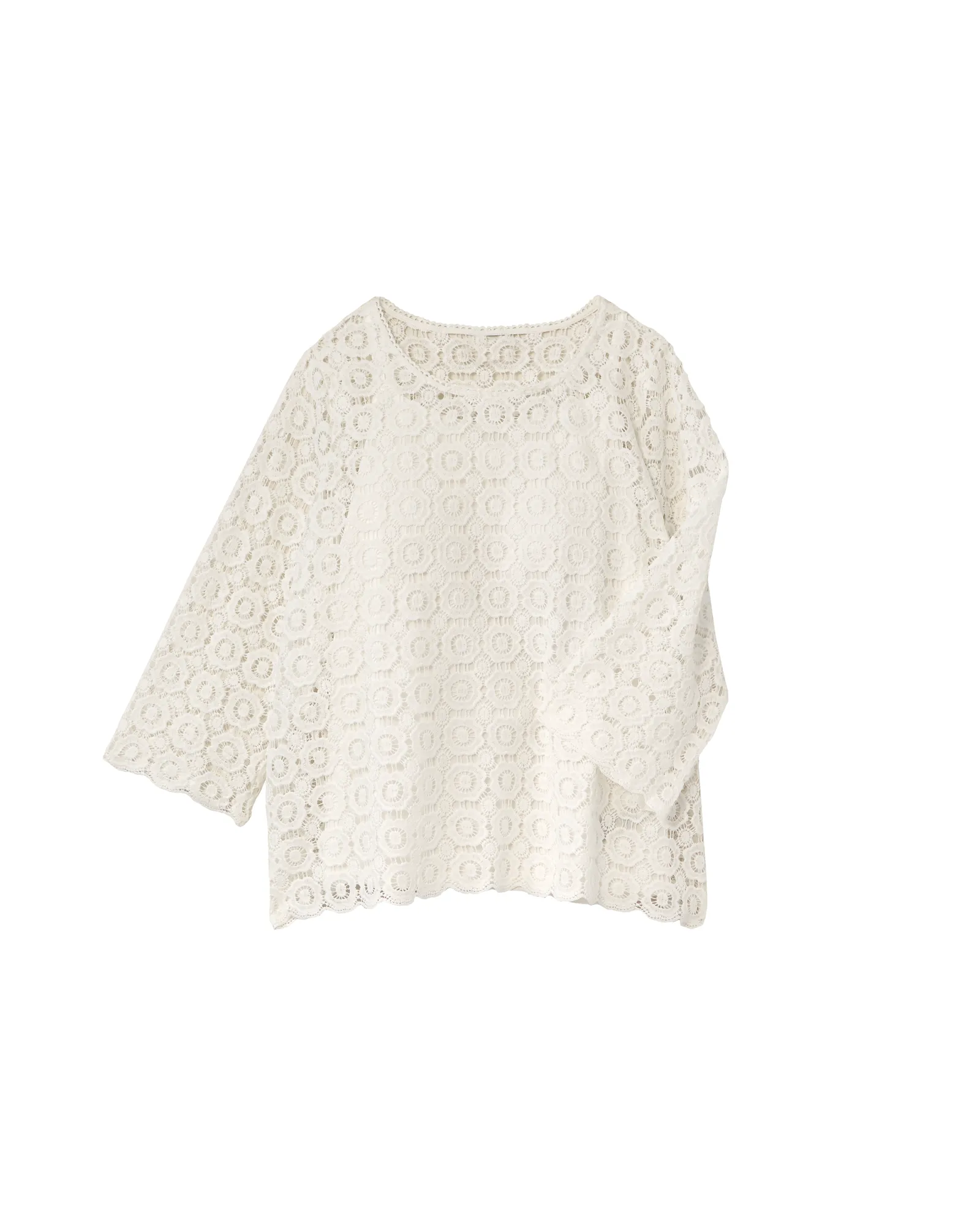 Etta Lace Top | White