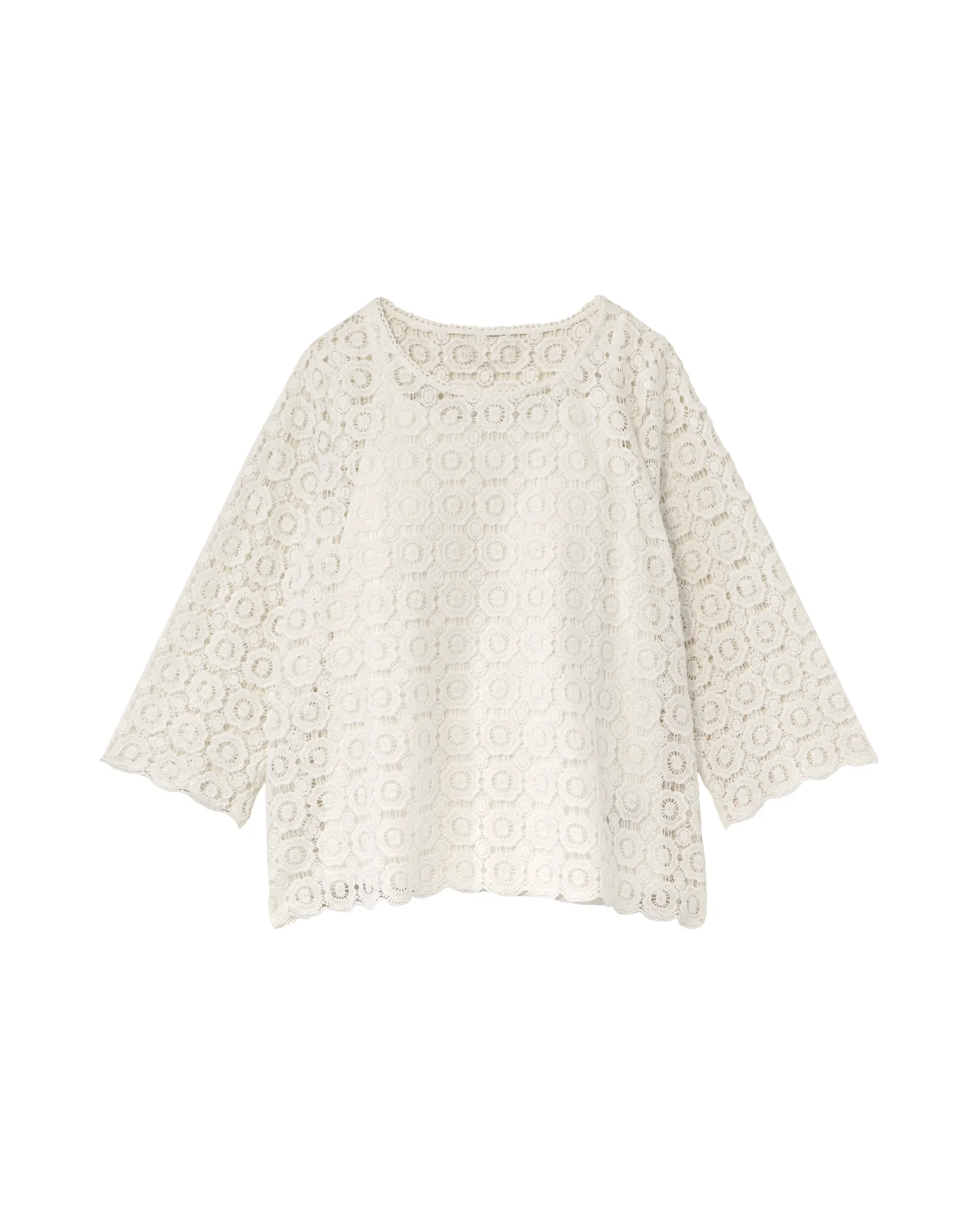 Etta Lace Top | White