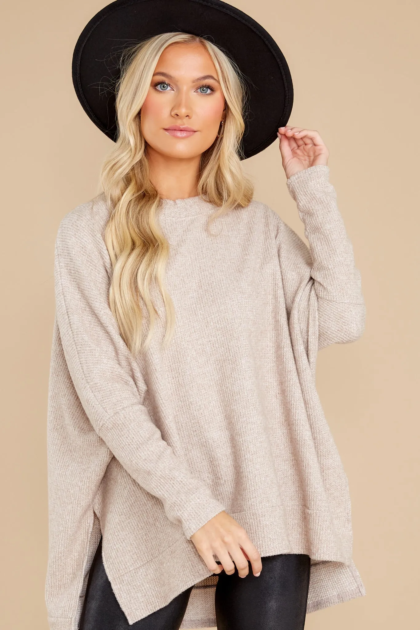 Everyday Love Taupe Top