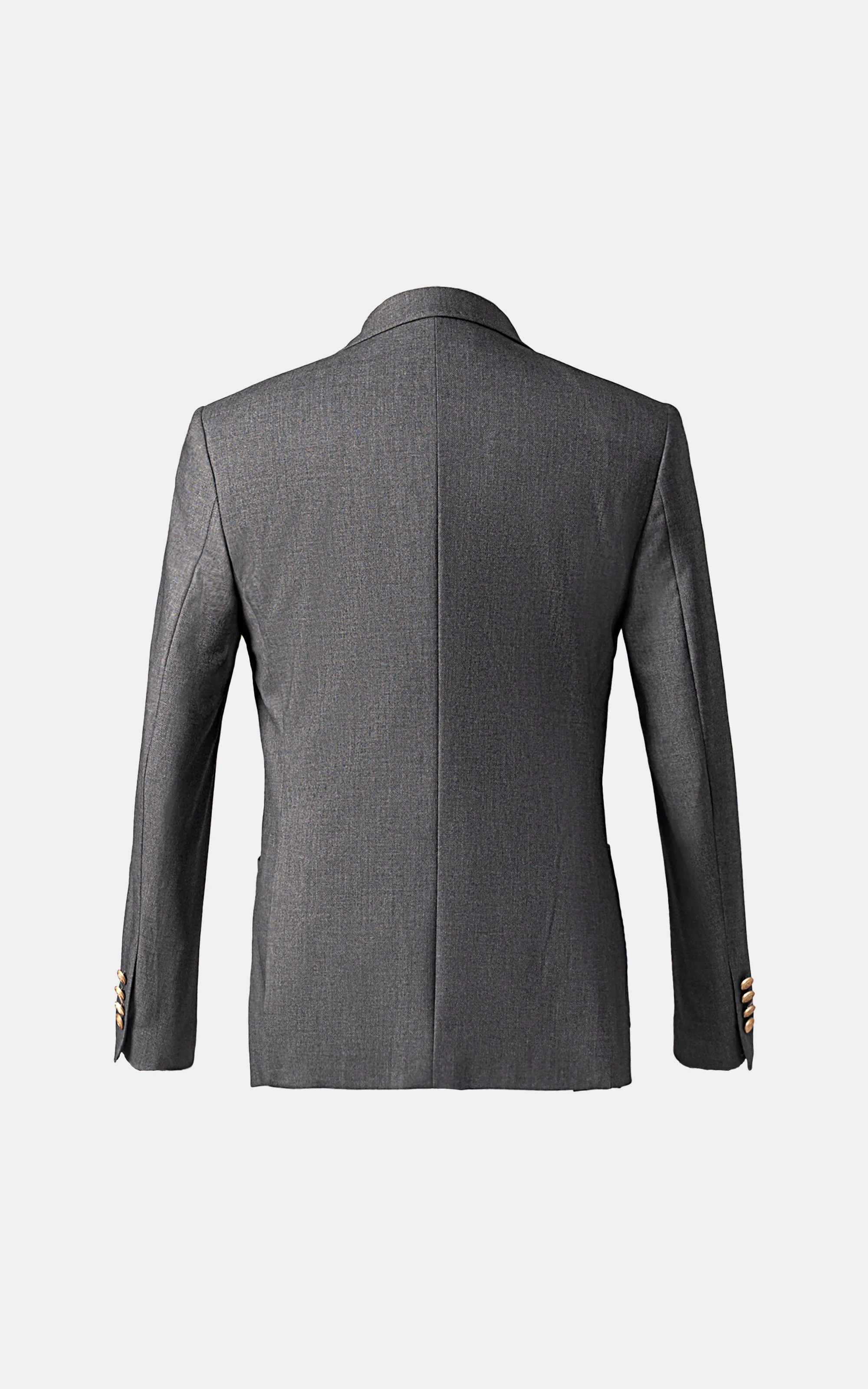 EXECUTIVE TAILORED MEN'S COAT DARK GREY