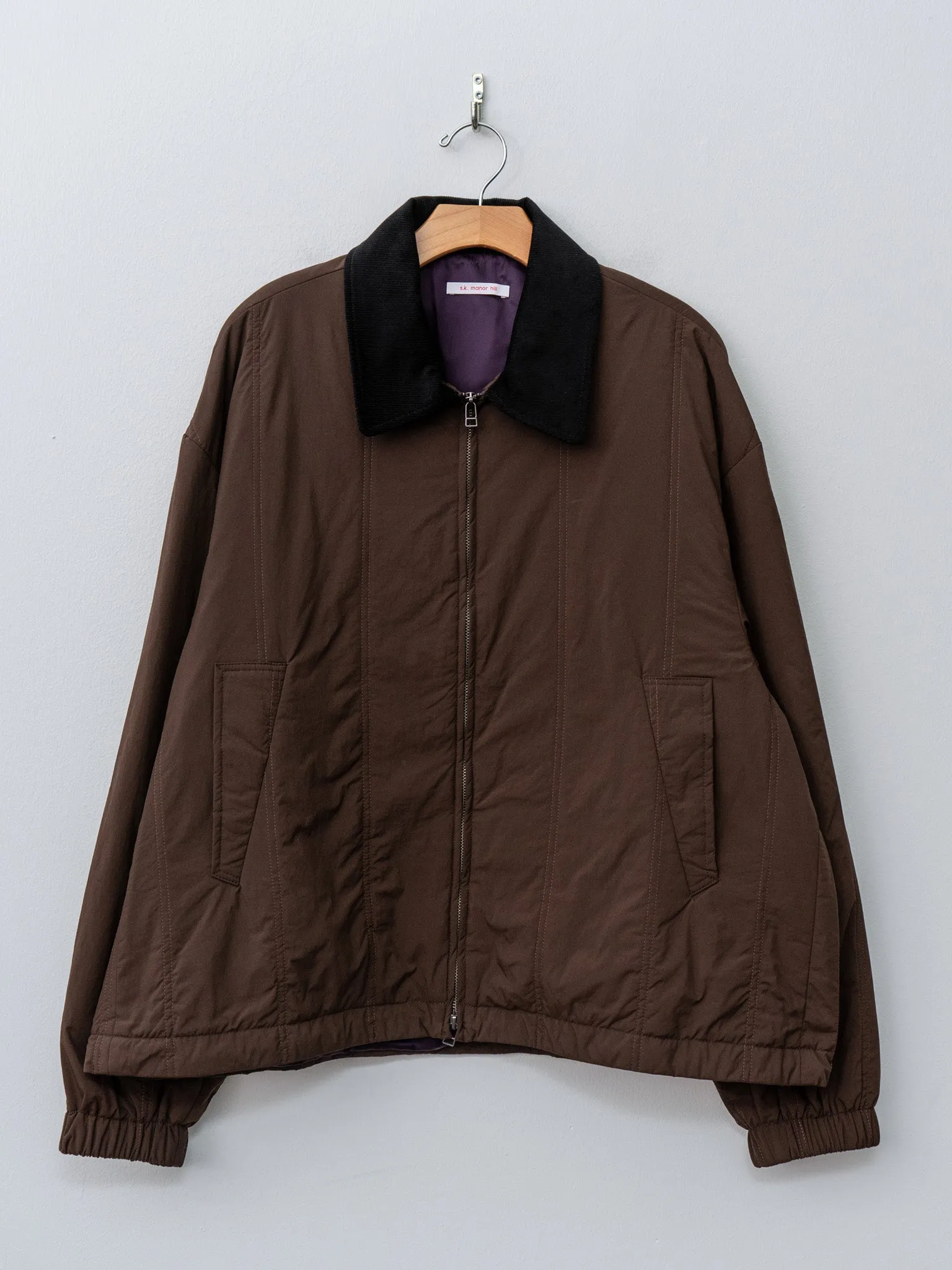 Field Jacket - Brown Quilted Recycled Nylon