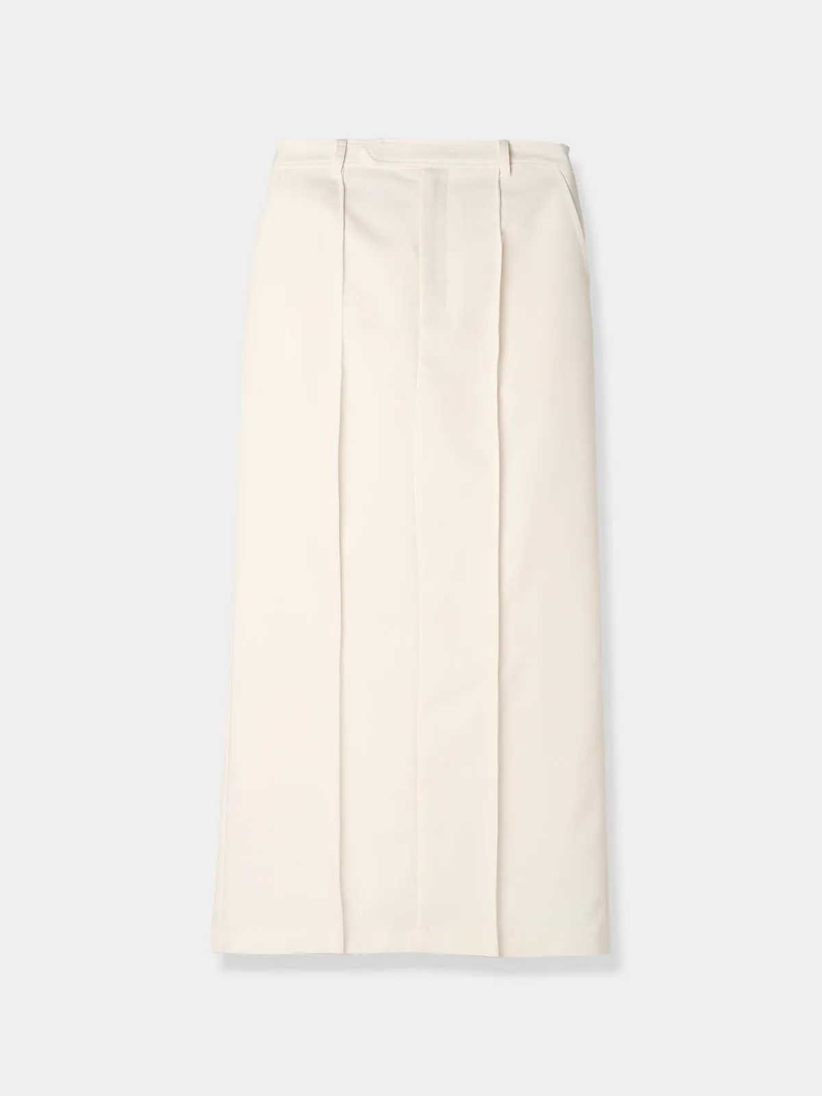 Front pin tuck pencil Skirt