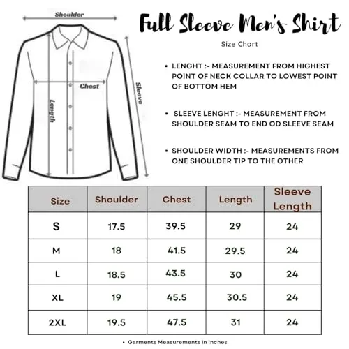 GRECIILOOKS Mens Casual Polycotton Regular Fit Shirt (White, XX-Large)