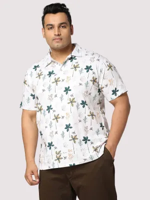 Guniaa Pal Digital Printed Half-Sleeves Shirt Men's Plus Size