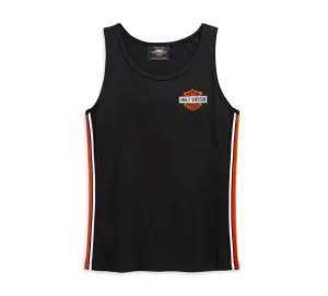 Harley-Davidson Women's Side Stripe Tank Top - 99110-20VW