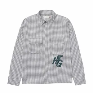 Honor The Gift Houndstooth HTG Shirt (Bone)