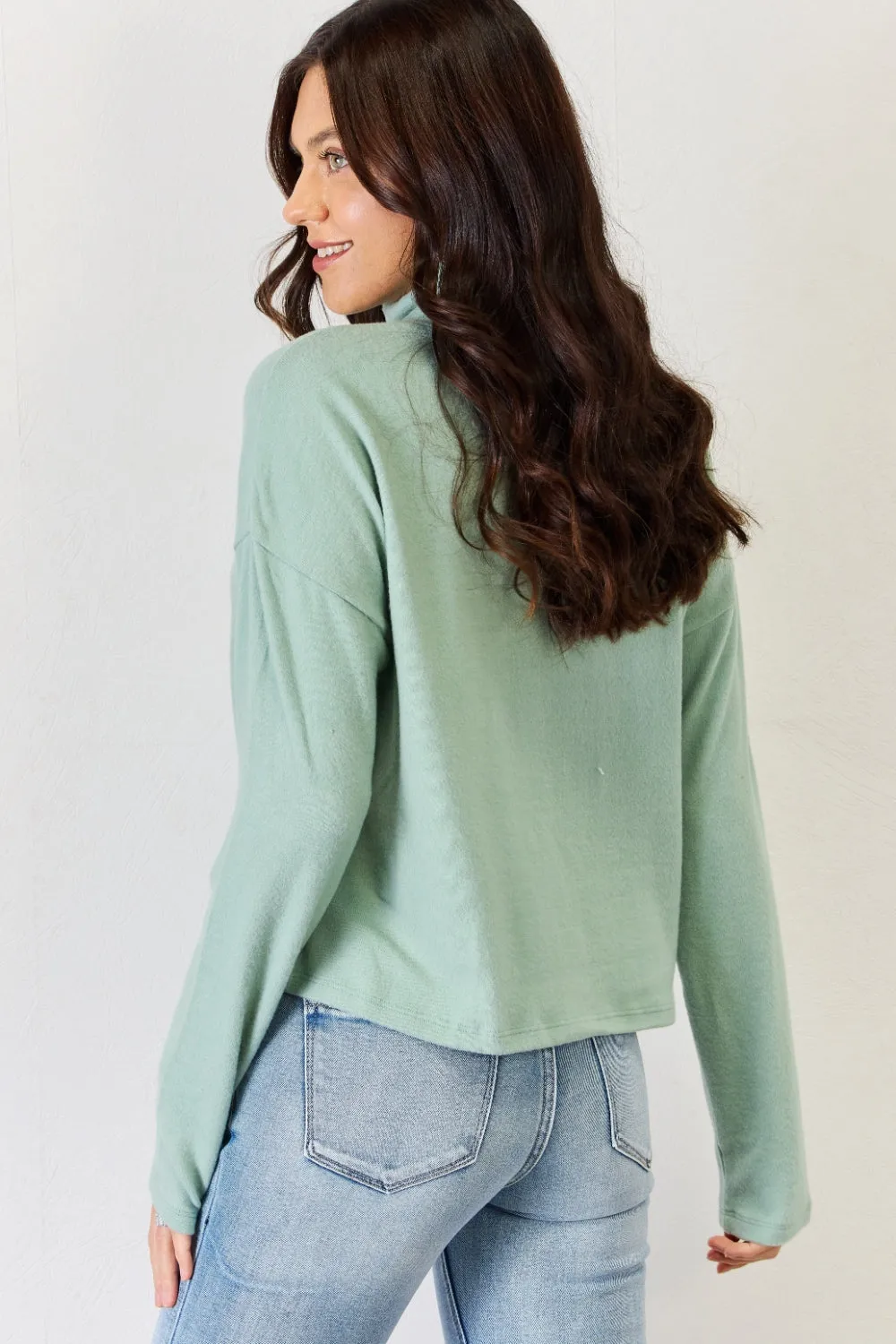 HYFVE Long Sleeve Turtleneck Top