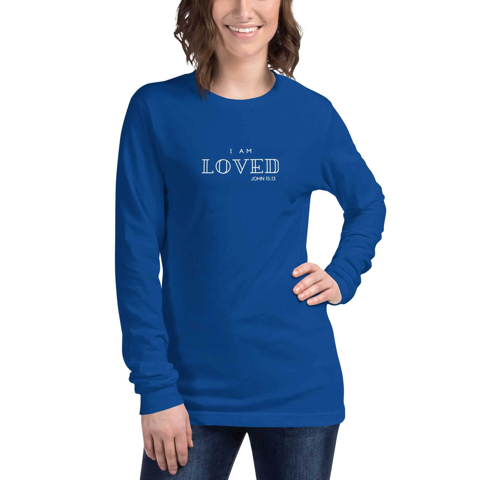 I Am Loved Unisex Long Sleeve Tee