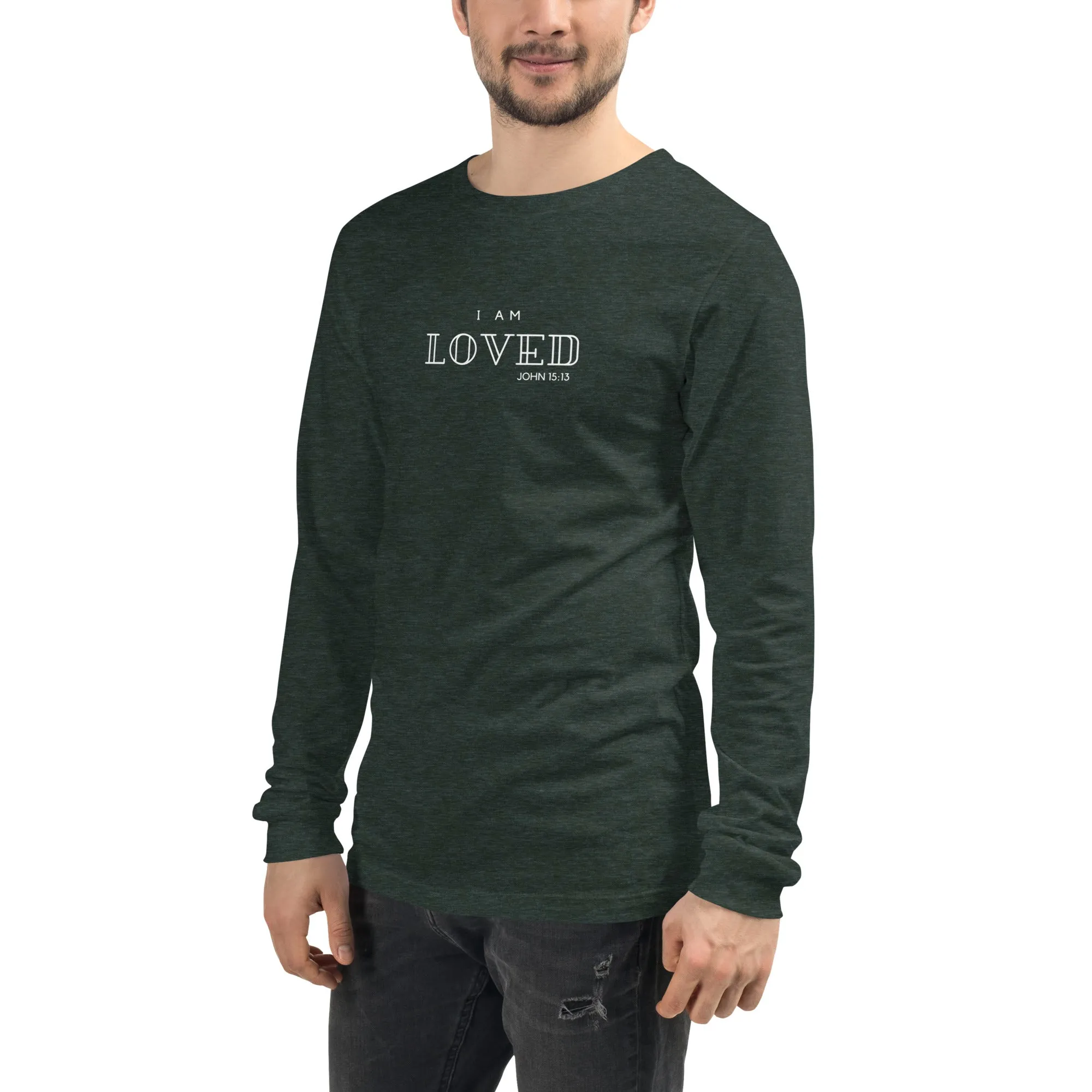 I Am Loved Unisex Long Sleeve Tee