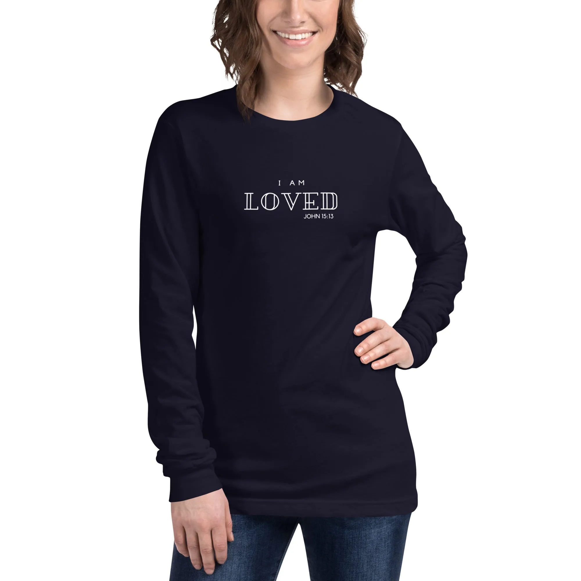 I Am Loved Unisex Long Sleeve Tee