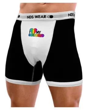 I Heart My Girlfriend - Rainbow Mens Boxer Brief Underwear