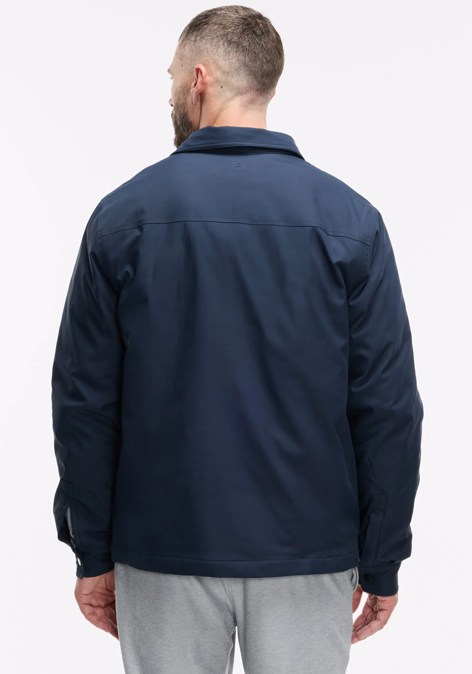 Insulated Snap-Front Overshirt