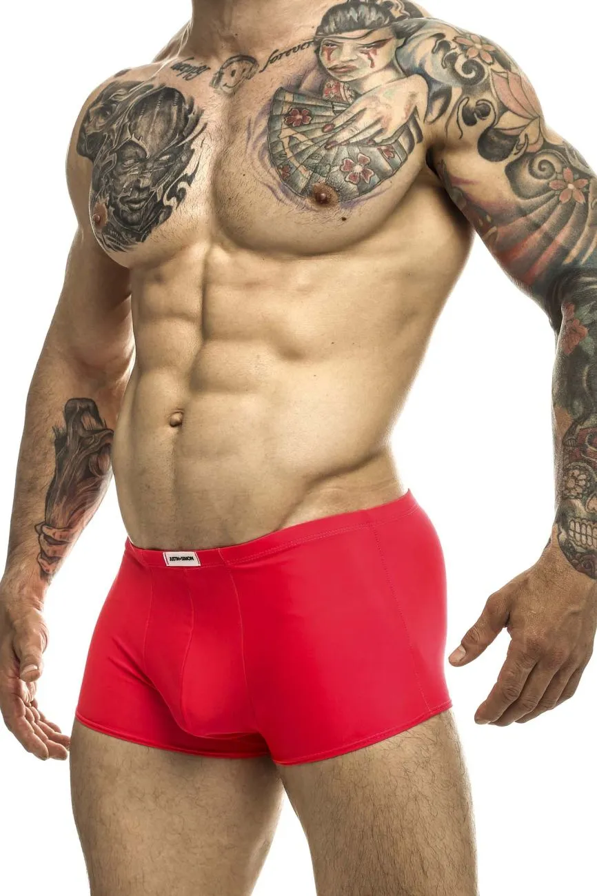 JUSTIN SIMON XSJ08 Classic Trunks Color Coral