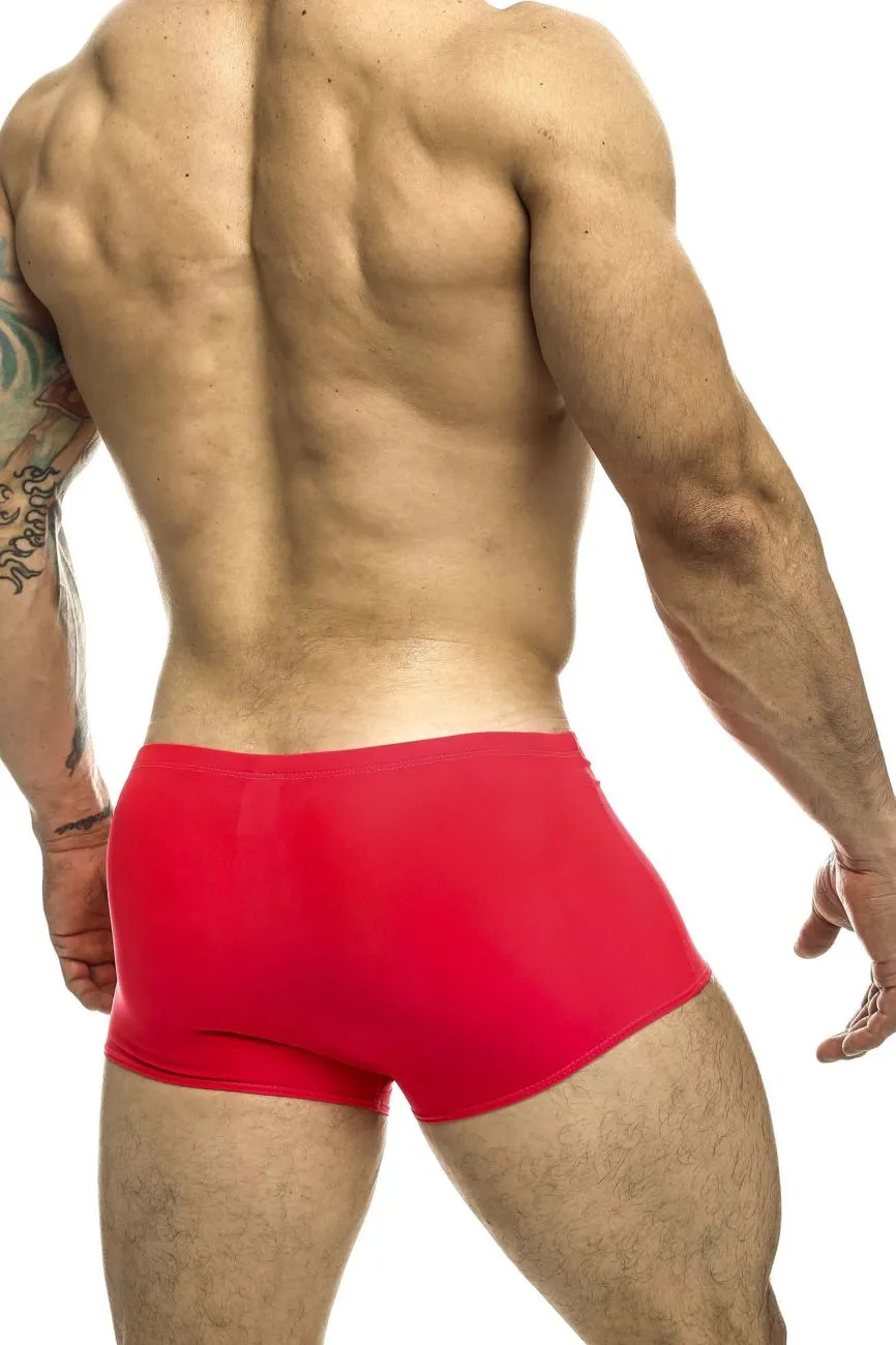 JUSTIN SIMON XSJ08 Classic Trunks Color Coral