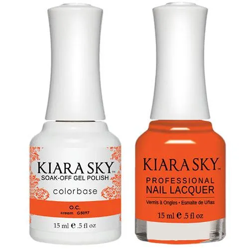 Kiara Sky All-in-One Gel   Polish Duo - 5097 O.C.