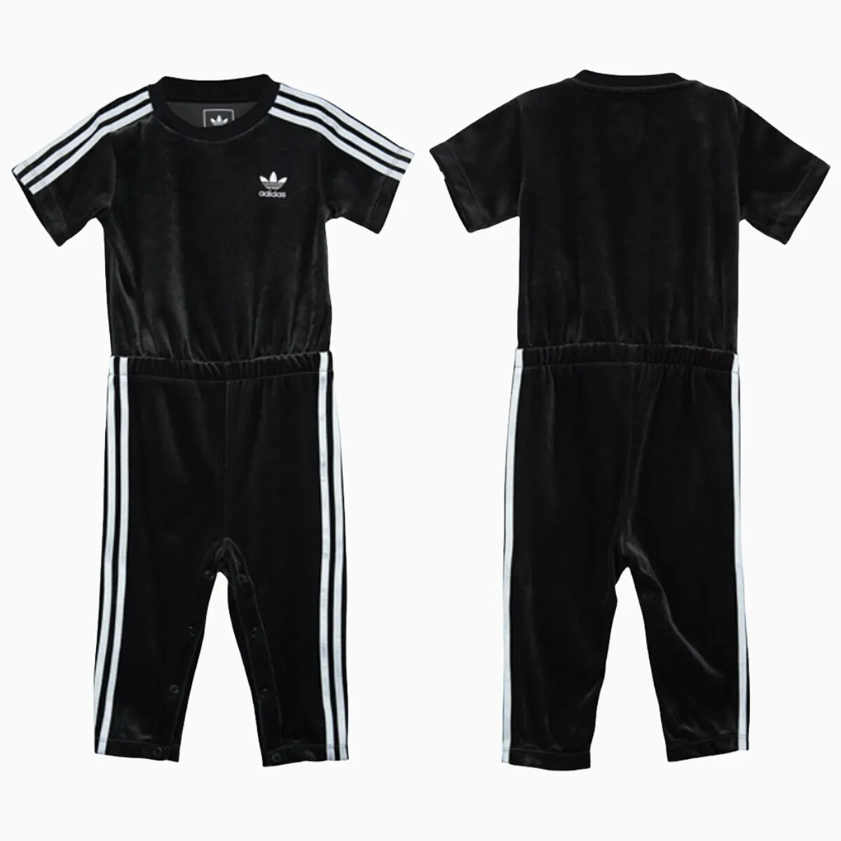 Kid's Infants Velour Jumpsuit