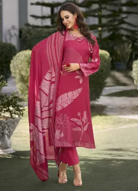 Kilory Party Wear Muslin Unstitched Salwar Suit Dress Material for Ladies