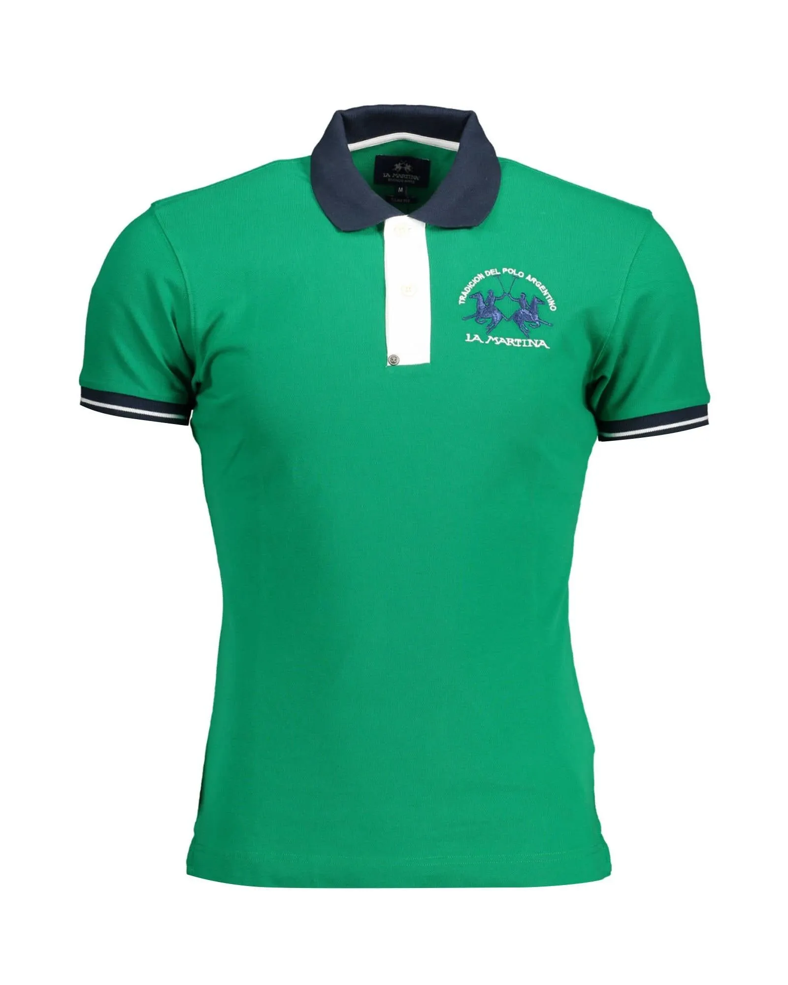 La Martina Men's Green Polo Shirt