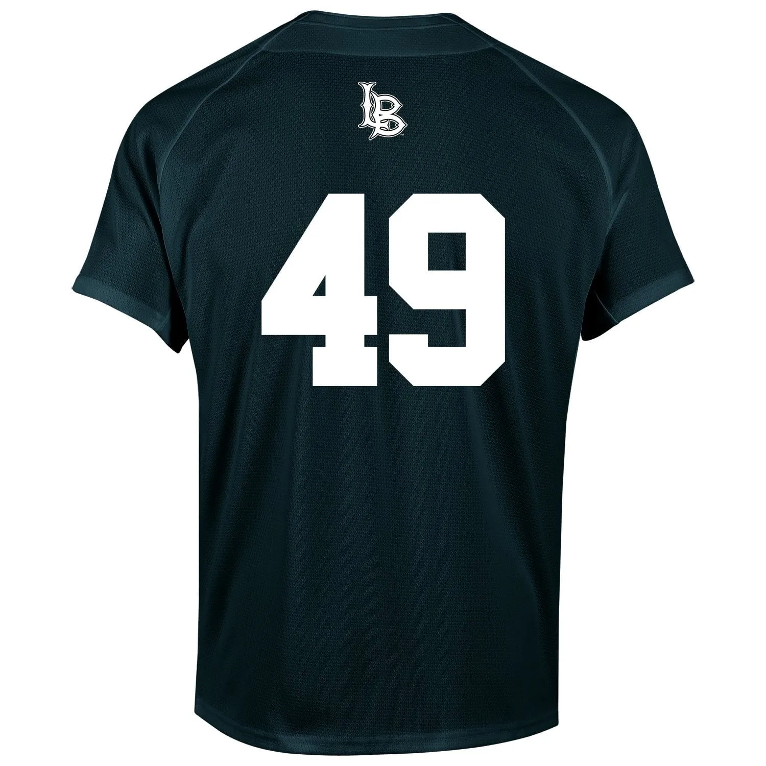 Long Beach State Dirtbags Under Armour Black #49 Replica Baseball Jersey