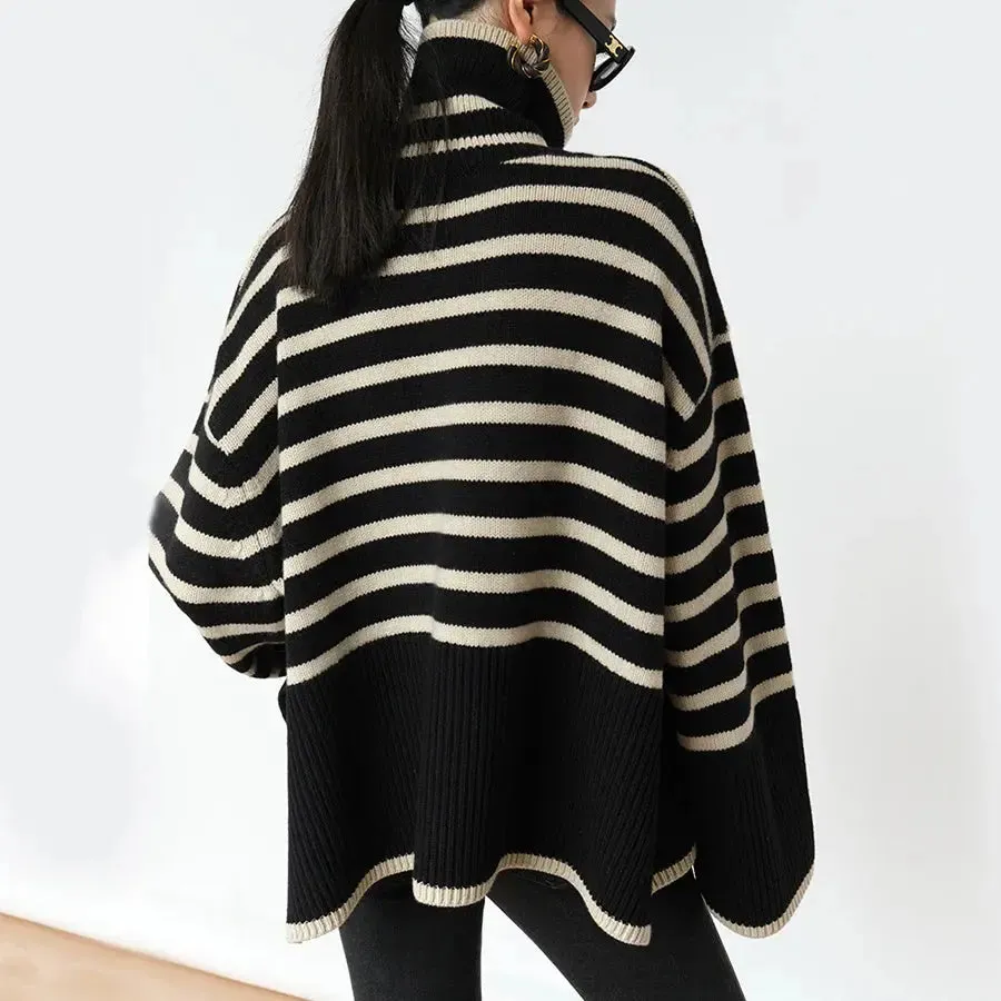 Loose Slit Design Sweater